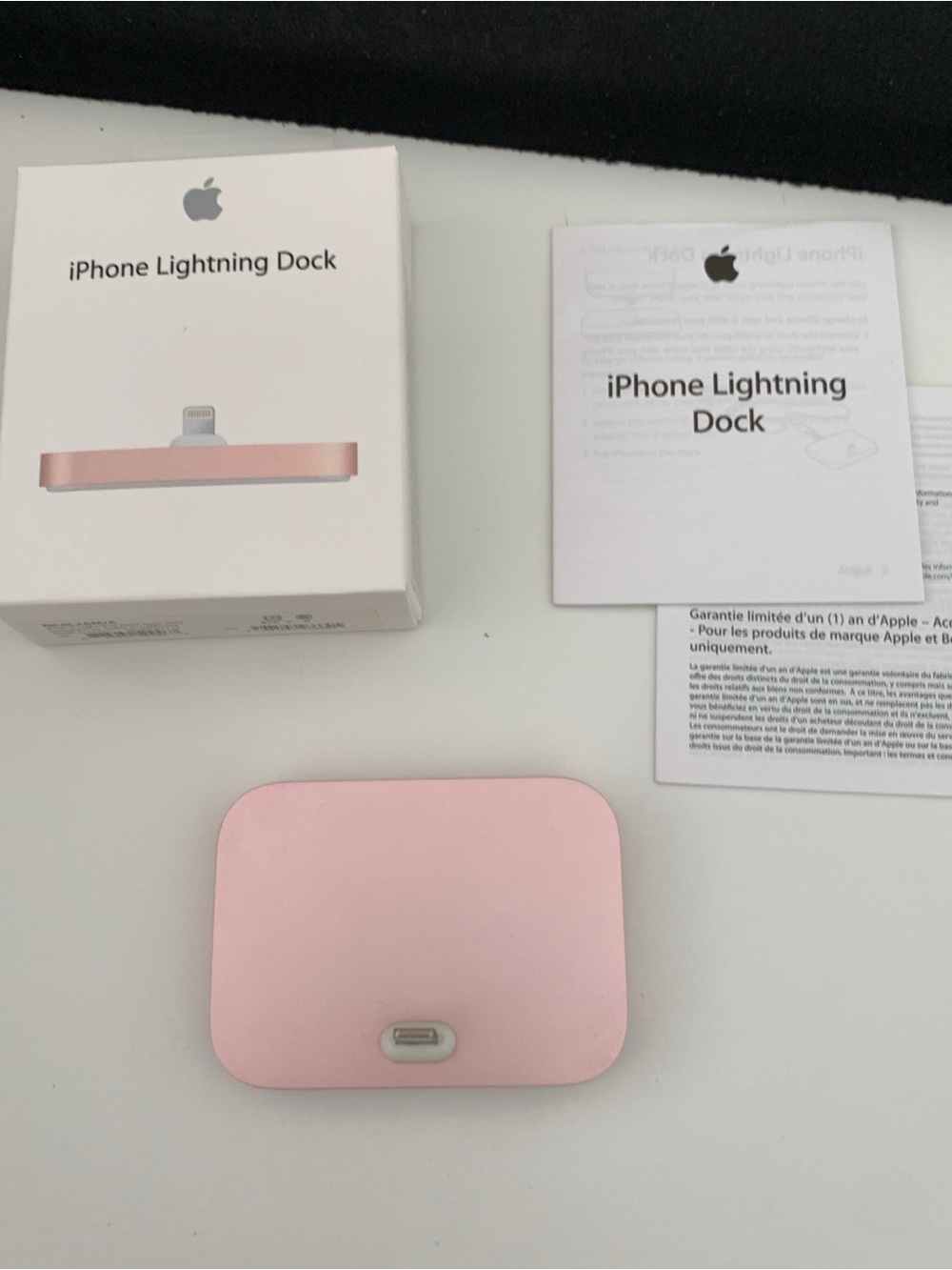 Apple iPhone Lightning Dock — Rose Gold